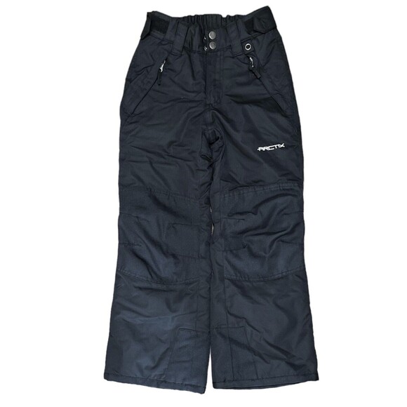 NEW Arctix Youth Snow Ski Pants w/Reinforced Knees and Seat Small Black Unisex - Picture 1 of 9